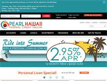 Tablet Screenshot of phfcu.com